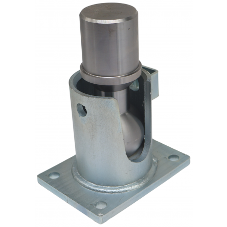 KULE DO WYWROTU POZIOME KIPER fi 75 DO 5T Z PODSTAWĄ - KPL 4 szt